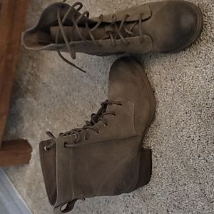 Suede waterproof Timberland boots